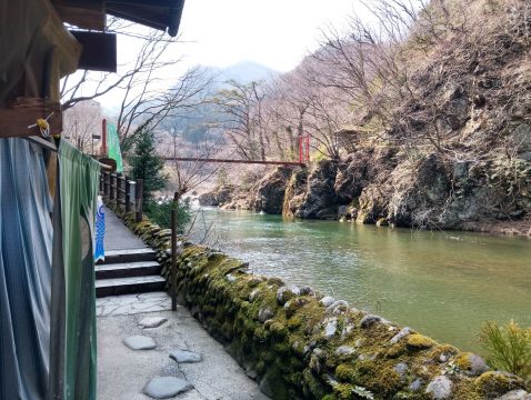 岩風呂 入口